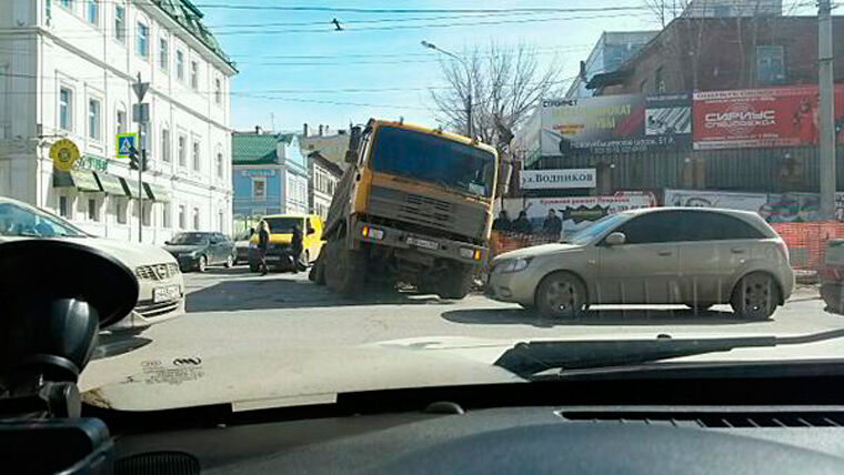 Старая Самара готова провалиться под землю