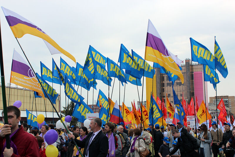 «Единая Россия» первая ушла с самарского Первомая