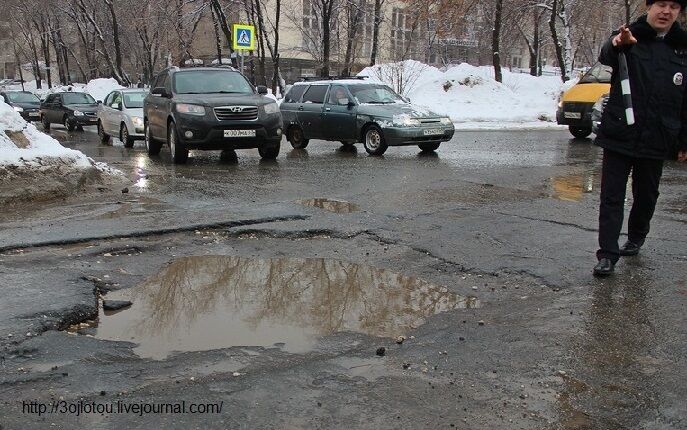 Плохие самарские дороги стали ещё хуже