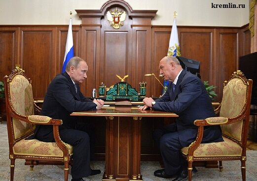 Путин принял Меркушкина