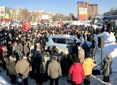 Второй митинг против отмены льгот пенсионерам пройдёт там же, где первый