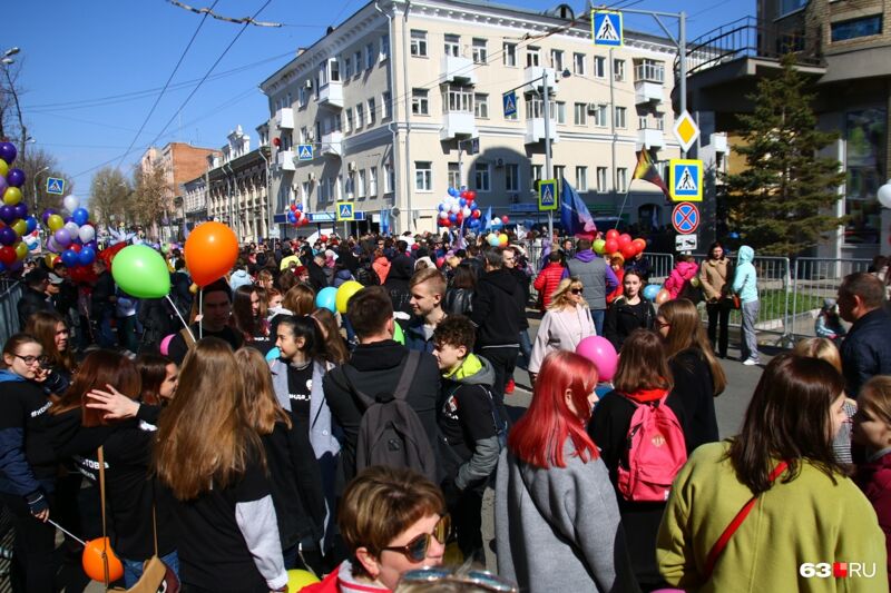 Первомай на запретном маршруте 