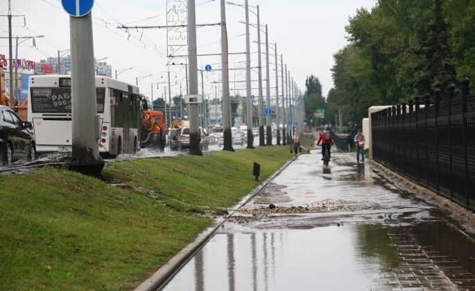 В Самаре новый прорыв. Теперь на Московском шоссе 