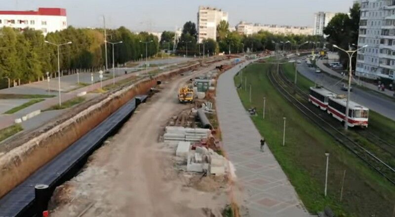 На Ташкентской заканчивают замену трубы 