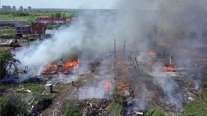 Пожар в Яицком — следствие бедности