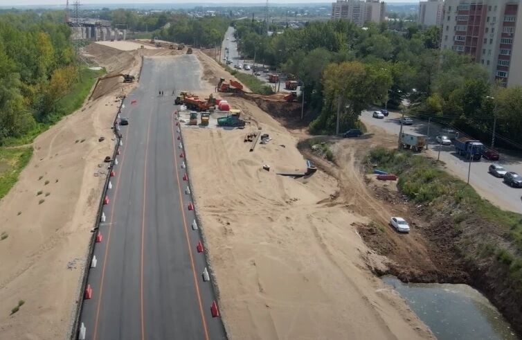 Стало известно, как организуют съезд на Самарский мост