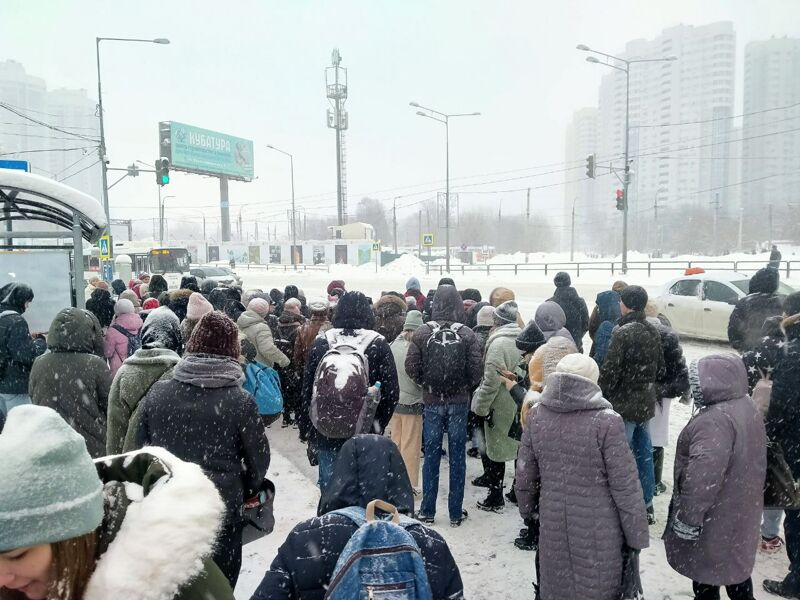 Самарцы пожаловались на транспортный коллапс