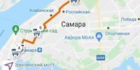 Самарцы пожаловались, что с карт пропал транспорт