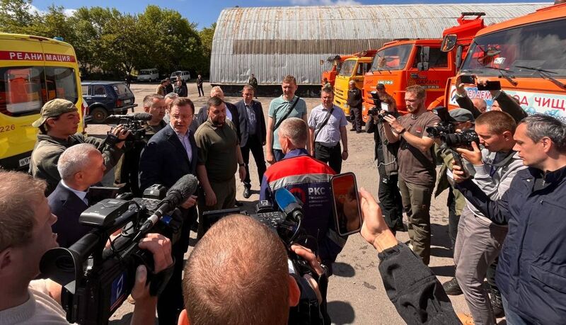 Губернатор Самарской области вплотную занялся городом в ДНР