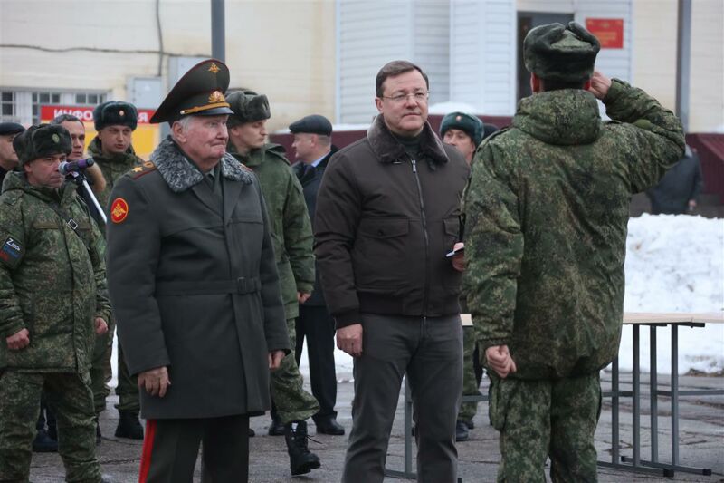 Мобилизованных из Самарской области готовят к отправке в зону специальной военной операции