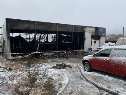 Погиб ещё один человек, пострадавший при пожаре в ритуальном салоне в Самаре