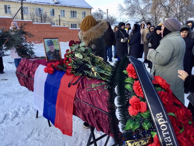 В Кротовке похоронили участника СВО