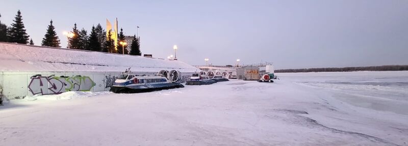 В Самаре сорвана работа зимней переправы