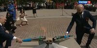 В Сергиевске к 78-ой годовщине Победы Вечный огонь стал вечным