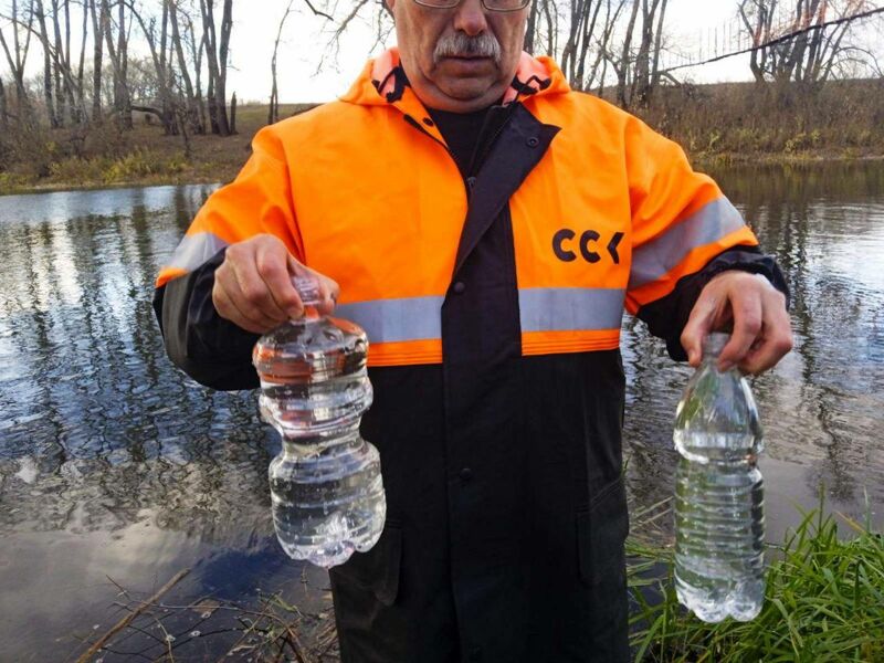 После аварии на нефтяной скважине в Бугуруслане, вода в Большом Кинеле хуже не стала