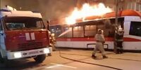 В Самаре полыхал трамвай. На этот раз новый...