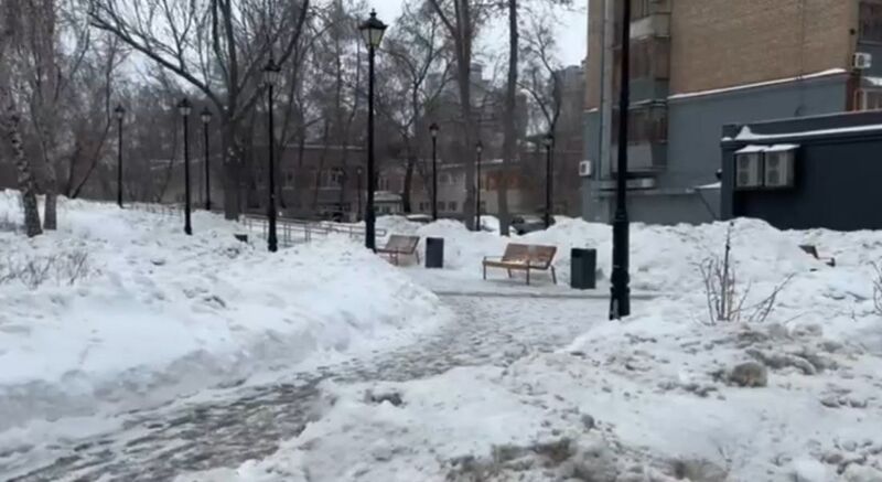 В Самаре пытаются загубить очередной сквер