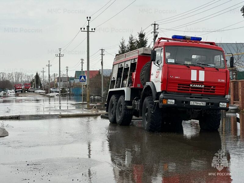 В Самарской области затопило шесть автомобильных мостов