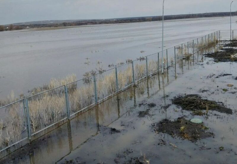 В Елховке затопило водозаборные скважины