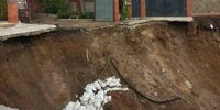 В Самаре домам на Красной Глинке угрожает оползень