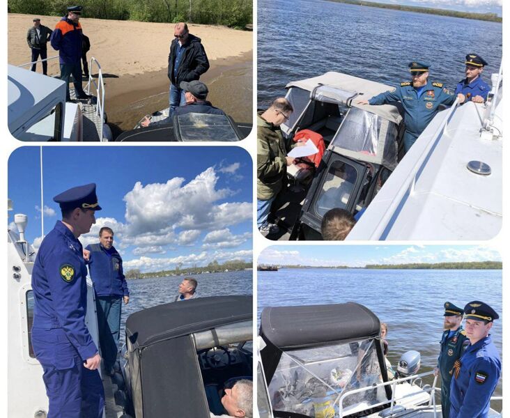 В Самарской области пассажиров перевозили по Волге с нарушениями