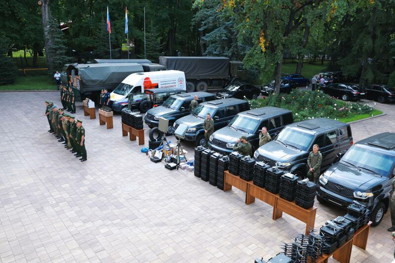 Федорищев отправил в зону СВО «посылку»