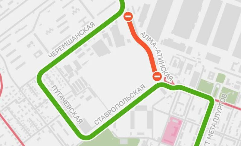 В Самаре до конца года перекрыли улицу Алма-Атинскую