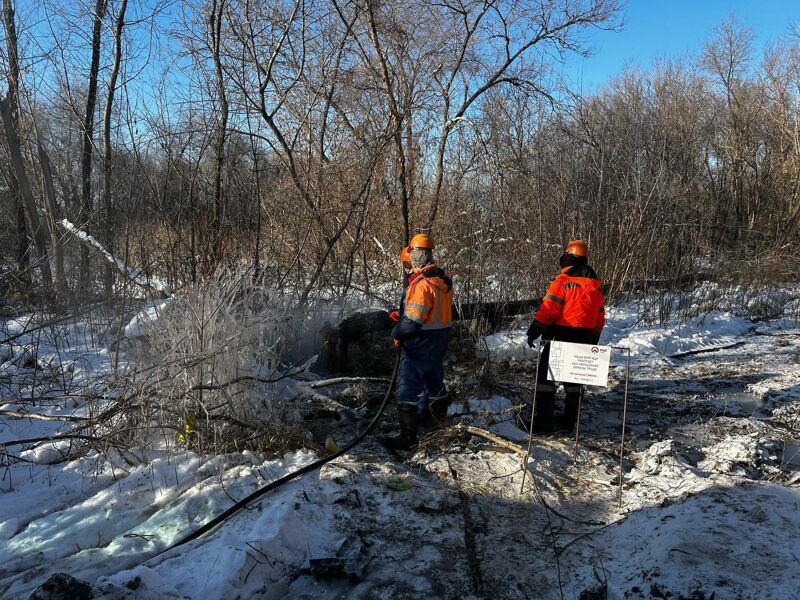 В Самаре перемёрз водопровод