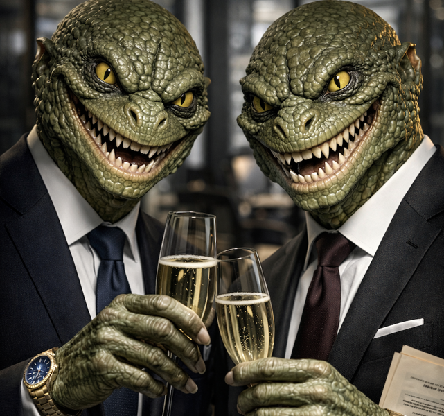 Рептилоиды победили?