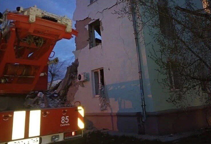 Губернатор Самарской области заявил о ещё одном повреждённом доме в Сызрани во время атаки БПЛА