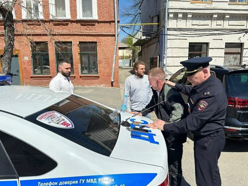 У гостя областной столицы не оказалось ничего святого