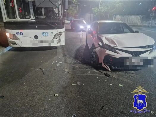 В Самаре пассажиры автобуса пострадали в ДТП