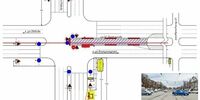 В Самаре на неделю ограничат движение транспорта на перекрёстке в Советском районе