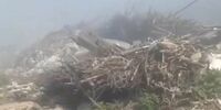 В Смышляевке тлеет незаконная свалка