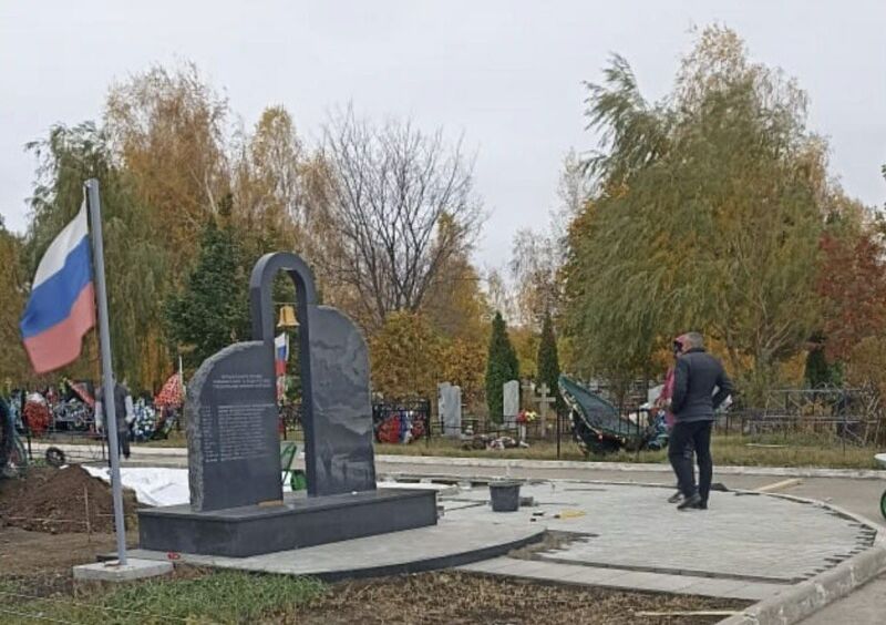 В Рощинском заброшена аллея памяти погибшим на СВО