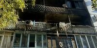 В Новокуйбышевске в доме выгорело пять квартир и девять балконов